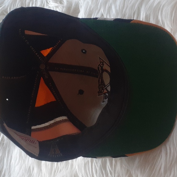 Vtg Mitchell & Ness NHL Pittsburgh Penguins Black Snapback Cap / Hat - Picture 5 of 8